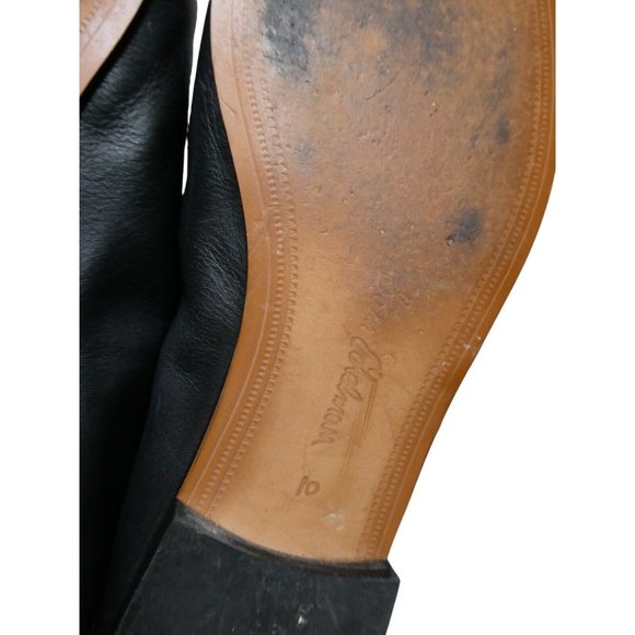 Sam Edelman Womens Shoes Black Loafers Size 10 Gold accent Lior - Picture 10 of 10